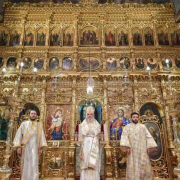 Patriarhul Daniel si-a serbat ziua onomastica prin rugaciune, ierarhi Biserica Ortodoxa Romana, Catedrala Patriarhala