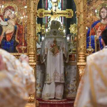 Patriarhul Daniel si-a serbat ziua onomastica prin rugaciune, ierarhi Biserica Ortodoxa Romana, Catedrala Patriarhala