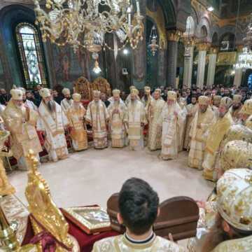 Patriarhul Daniel si-a serbat ziua onomastica prin rugaciune, ierarhi Biserica Ortodoxa Romana, Catedrala Patriarhala