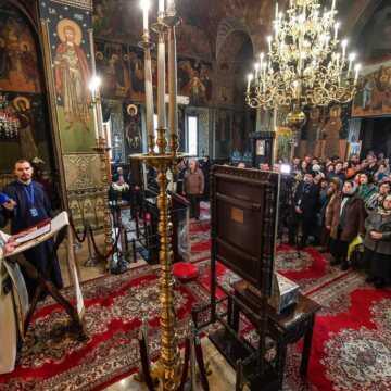 Patriarch Daniel at Samurcasesti Monastery on the Feast of the Life-Giving Spring of the Mother of God 2017