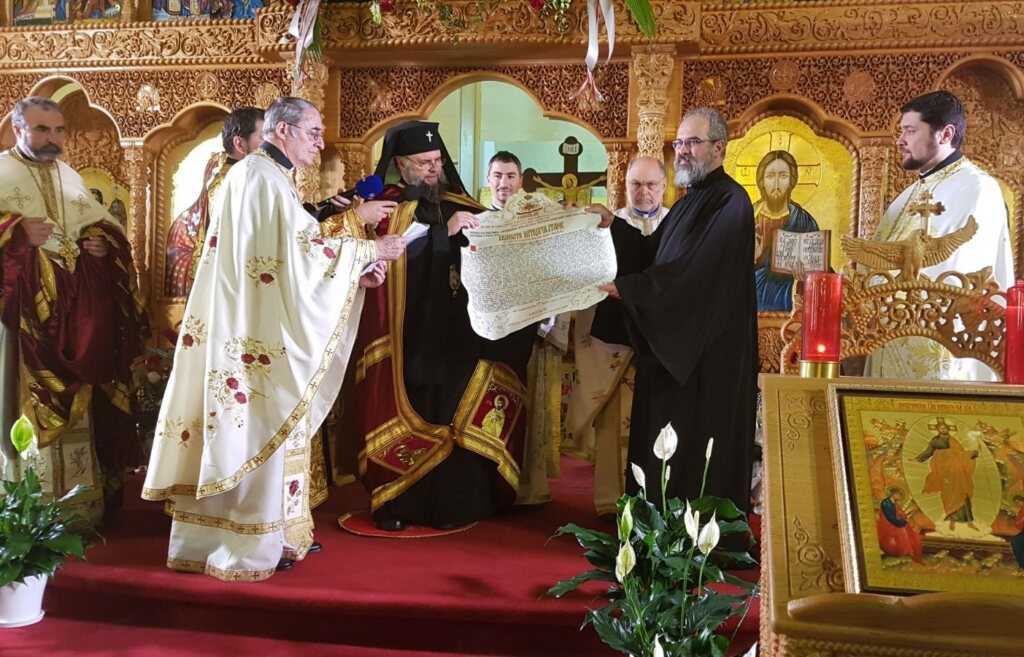 Enthronement Ceremony - His Grace Ioan Casian enthroned as Romanian Orthodox Bishop of Canada