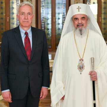 Patriarch Daniel and US Ambassador Hans Klemm
