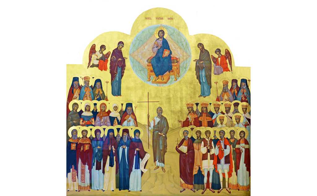 Icoana Sfintii Romani - Biserica Sfintii Romani Sector 3 II