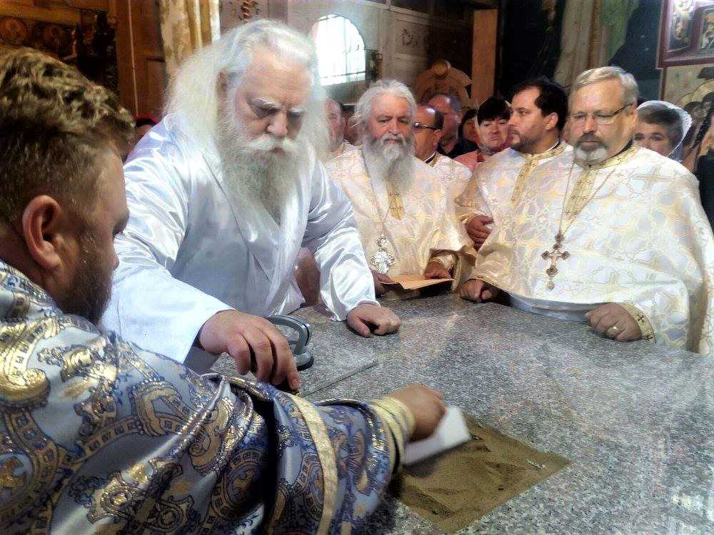 SFinţirea Bisericii din cartierul ieşean Dancu