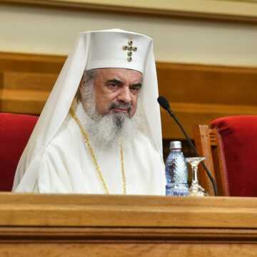 PF Daniel, PF Kirill, PF Anastasios, PF Rastislav la Sedinta Solemna Sinod BOR