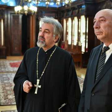 Patriarhul Daniel si Ambasadorul Georgiei