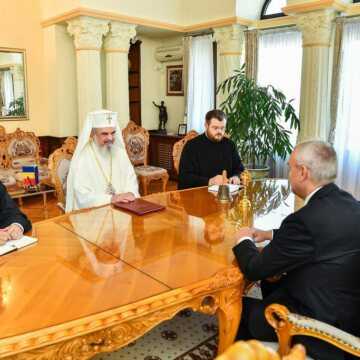 Patriarhul Daniel si Ambasadorul Republicii Belarus