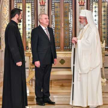 Patriarhul Daniel si Ambasadorul Republicii Belarus