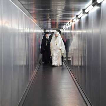Patriarhul Daniel si delegatia BOR a ajuns in Rusia