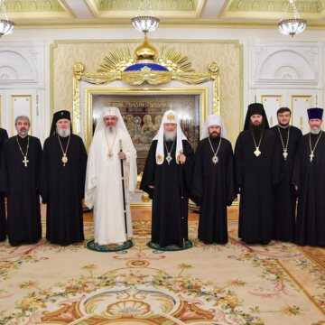Patriarhul Daniel s-a intalnit cu Patriarhul Kiril