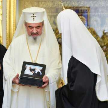 Patriarhul Daniel s-a intalnit cu Patriarhul Kiril