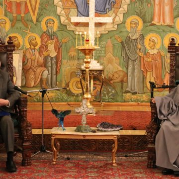 Patriarhul Ilia și Ambasadorul SUA