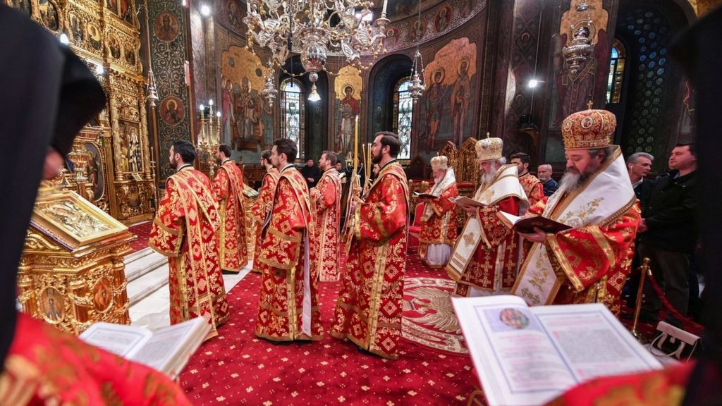 Joia Mare Patriarhul Daniel a oficiat Sfânta Liturghie