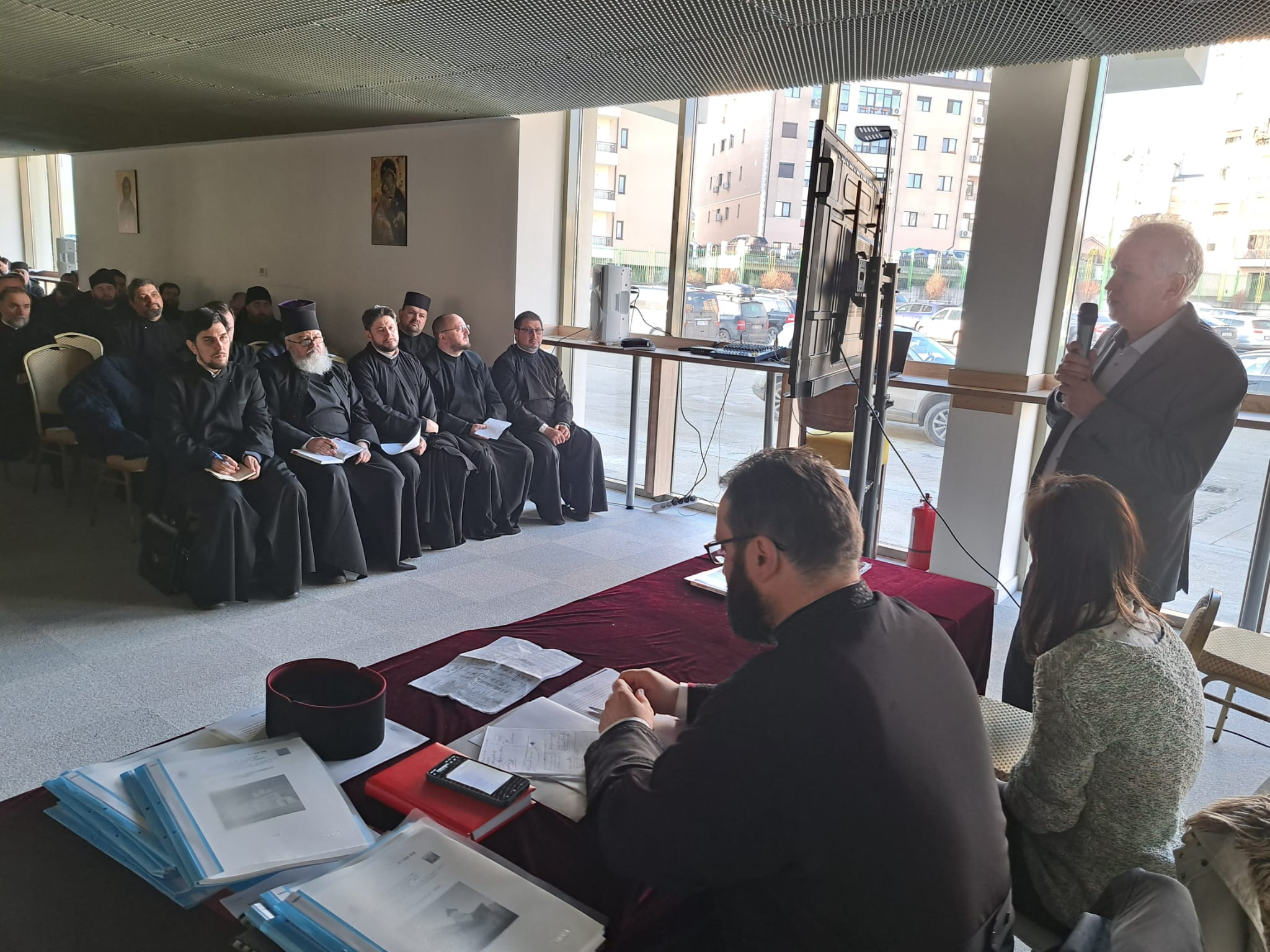 priests trained on selective waste collection